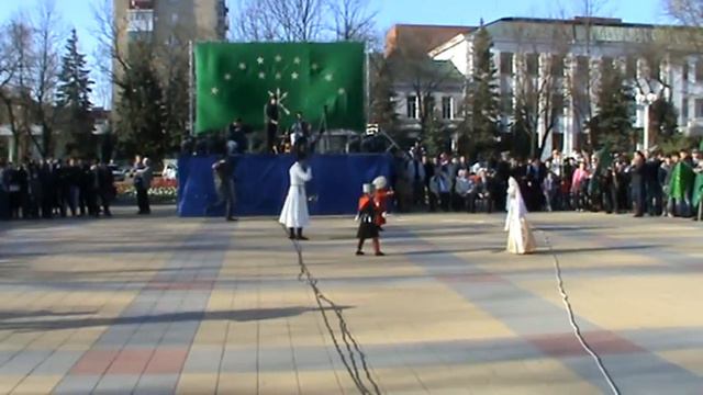 Адыгея День черкесского флага 2011 часть 2 смотреть онлайн