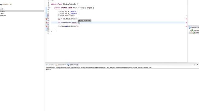 04 12 toLowerCase & toUpperCase methods смотреть онлайн