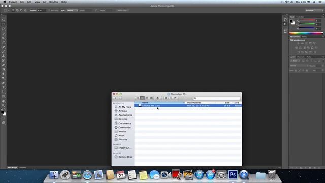 Installing Actions into Photoshop CC (Mac Users) смотреть онлайн