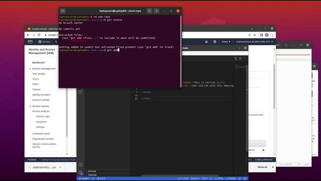 Set Up AWS Code Commit Repository смотреть онлайн