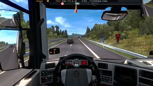#049 Грёдиг - Обштайг [ETS2 1.37] смотреть онлайн