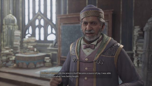 Talking to Professor Ronen about his education - Hogwarts Legacy смотреть онлайн