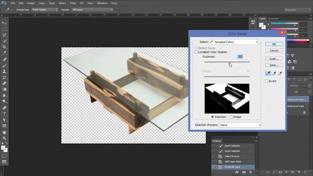 How to Remove Glass Background in Photoshop and Create Transparent or PNG смотреть онлайн