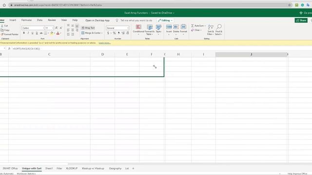 Excel Dynamic Array formulas - Office 365 смотреть онлайн
