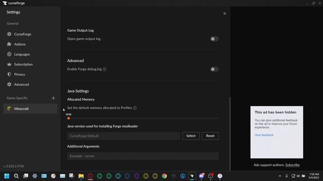 CurseForge Launcher Tutorial - How to Allocate More RAM смотреть онлайн