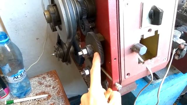 изготовление винта червячной пары, подбор ближайшего шага на китайском станке смотреть онлайн
