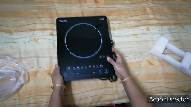 Preethi Indicook Excel Plus IC 117 Induction Cooktop UNBOXING | Nusee Kitchen смотреть онлайн
