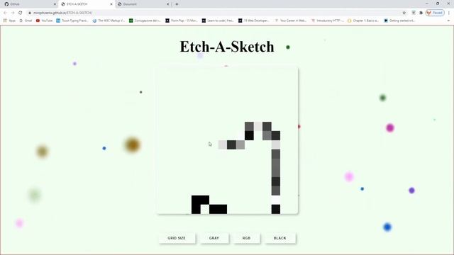 BUILDING a Etch-A-Sketch game with javaScript (part 1) || DOM MANIPULATION смотреть онлайн