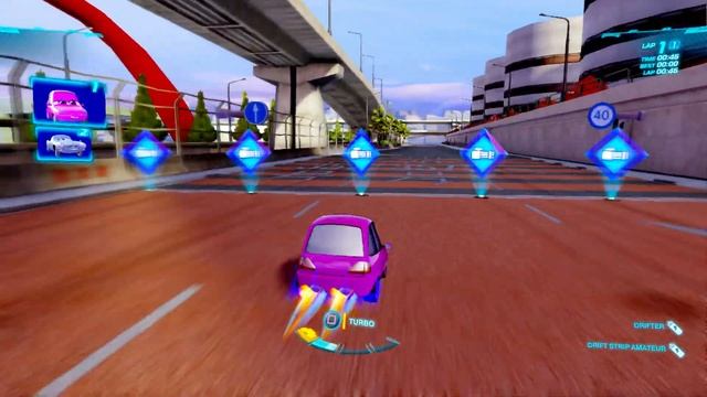 Cars 2 The Video Game | Chuki - Battle Race (Machine Guns) | Runway Tour 1 Lap смотреть онлайн