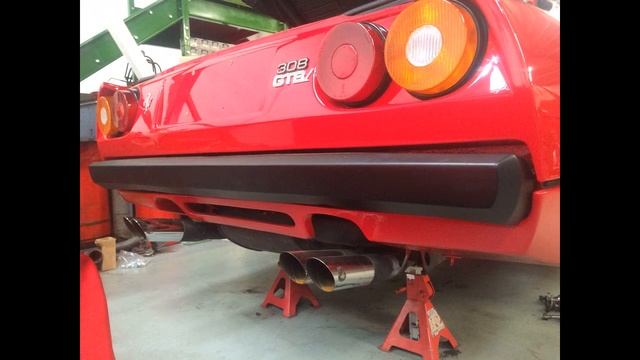 Ferrari 308 GTB Suspension work смотреть онлайн