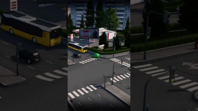 ТРАФИК НА УЛ. НАБЕРЕЖНО-ЛУГОВОЙ | Cities Skylines #shorts | Kyiv in miniature смотреть онлайн