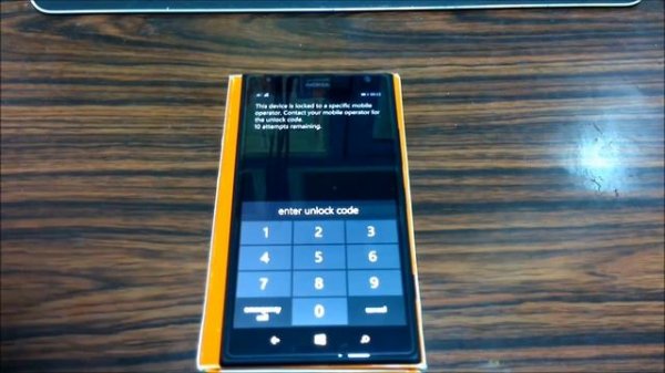 Unlock Code For Nokia Lumia AT&T Lumia Unlock Code Lumia 1520 Unlock Code
