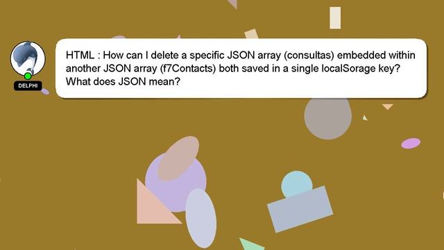 HTML : How can I delete a specific JSON array (consultas) embedded within another JSON array (f7Con смотреть онлайн