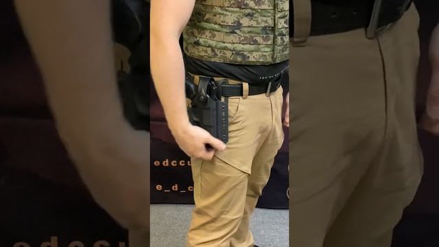 Тактическая кобура с выноской под броню + страховочной скобой и двойным паучером из кайдекс для ПЯ смотреть онлайн