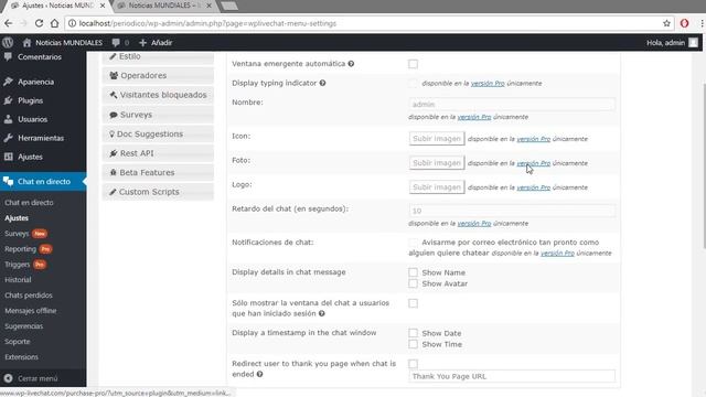 Cómo insertar un Chat en vivo en Wordpress 2018 смотреть онлайн
