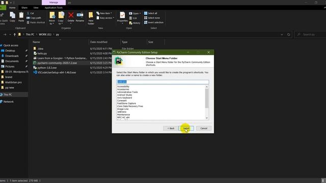 How to Install PyCharm IDE on Windows 10 | Python & PyCharm Setup | 2020 смотреть онлайн