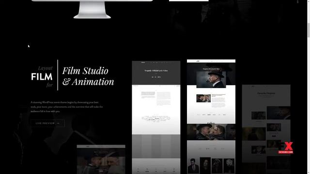 FilmMaker WordPress Theme: Film Studio - Movie Production - Video Blo смотреть онлайн