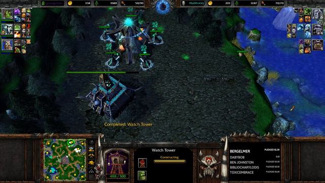 ► WarCraft 3 - SoKoL (Orc) vs. MadFrog (UD) - Orc vs. Undead смотреть онлайн