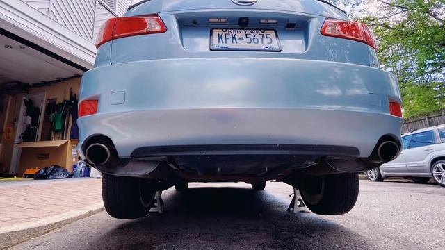 2011 Lexus is250 Megan Racing Axle back exhaust vs stock смотреть онлайн