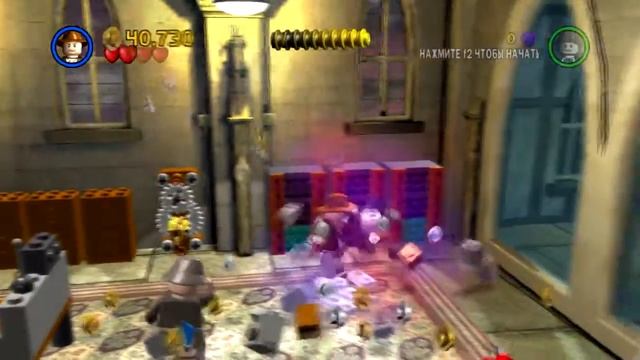 LEGO Indiana Jones Прохождение - Часть 14 - СПАСЕНИЕ ИЗ ЗАМКА смотреть онлайн