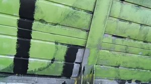 Мой первый ролл ап / граффити покрас