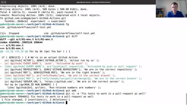 Cambiar Perl Github Actions en Español con errorers gramaticales смотреть онлайн