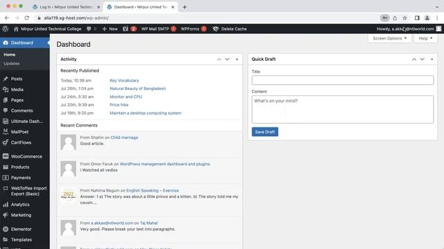 WordPress login redirect page problem смотреть онлайн