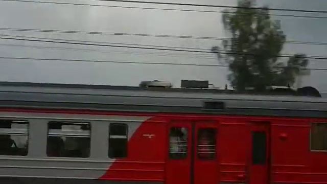 80 лет ДМЗ) Электропоезд ЭД4М-0157 перегон Бекасово 1-Нара 29.05.2015 смотреть онлайн