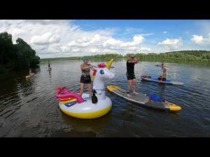 SUP Dance Танцы на досках