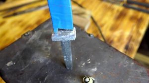 Насаживаю клинок на рукоять ножа | Сборка ножа | Всадной монтаж рукояти ножа | Первый опыт