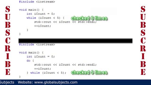 C++ lesson: how to use while and do-while loops смотреть онлайн