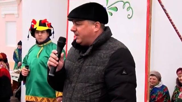 "Прощание с зимой". Традиционные Масленичные гуляния прошли на площади у ДК 10 марта смотреть онлайн