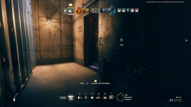 2v5 или как TTG берёт раунды ( Rainbow Six_Sieg смотреть онлайн
