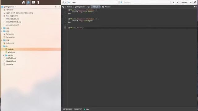 jQuery .hover() Tutorial смотреть онлайн
