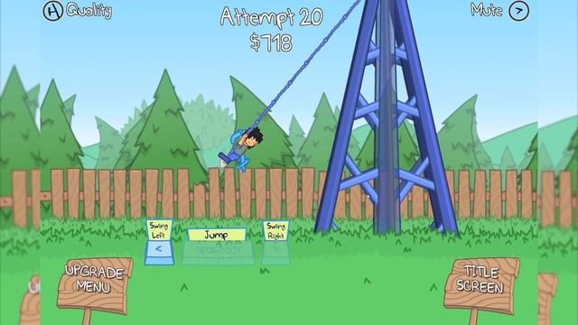 Я ЗАСТАВИЛ ДЕТЕЙ СОБРАТЬ КАЧЕЛИ ЗА 1.000.000$ В ИГРЕ POGO SWING смотреть онлайн
