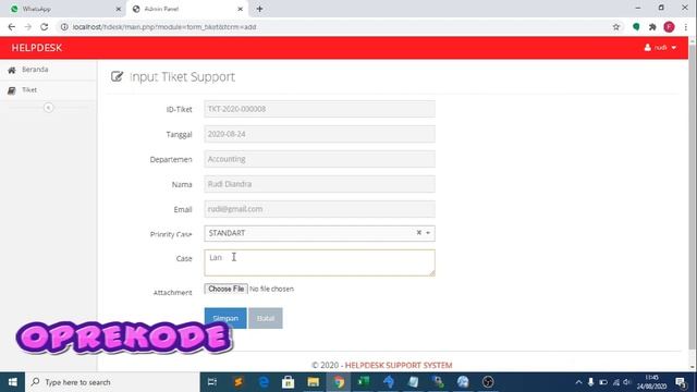 membuat aplikasi helpdesk dengan php mysql смотреть онлайн