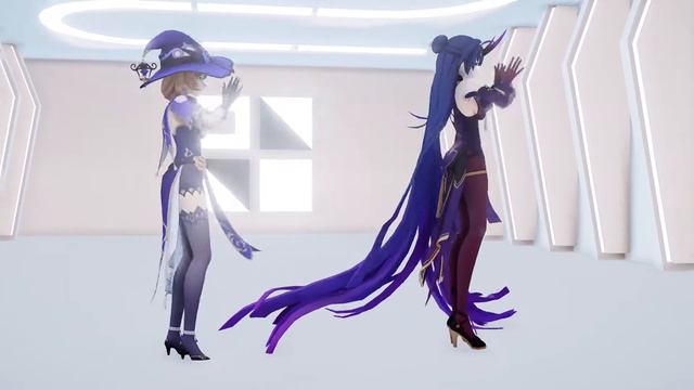 [HI3rd MMD] Mei and Lisa - Chocolate Cream (For real) смотреть онлайн
