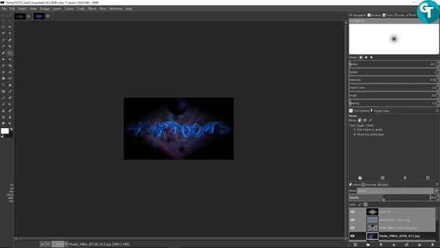 Blender - Gimp Speed Art (Wallpaper) смотреть онлайн