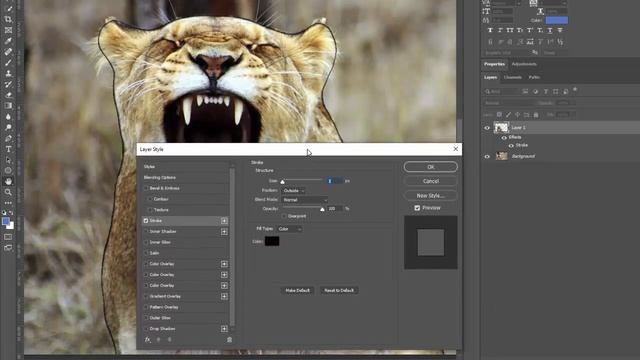 Photoshop - How to Create a White/Colored Border (Stroke/Outline) Around a Person, Body or Subject смотреть онлайн