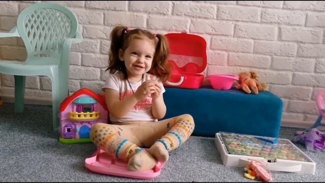 Даша в 2 года рассказывает стихи) смотреть онлайн