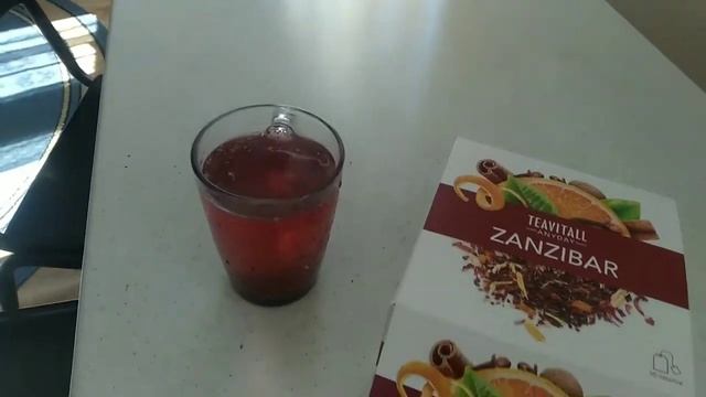 Чайный напиток TeaVitall Anyday «Занзибар».Чай Гринвей. Наш отзыв. смотреть онлайн