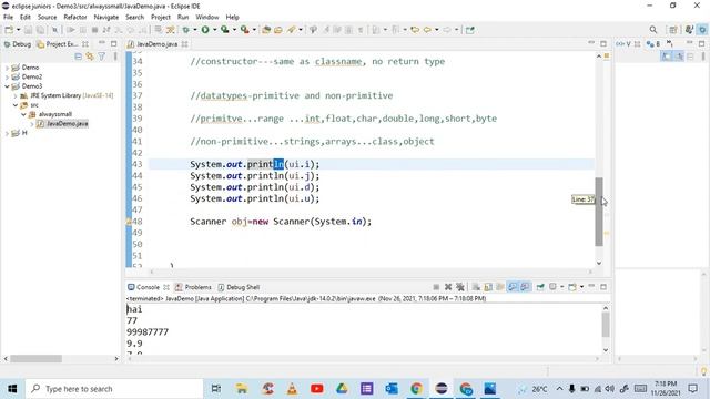 Scanner class in Java with Examples Tamil #Placements #Java смотреть онлайн