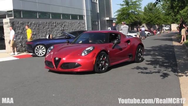 Ferrari 250 GTO Replica - Ferrari F12 - Lamborghini Aventador - F430 - Sounds and Arrivals! смотреть онлайн