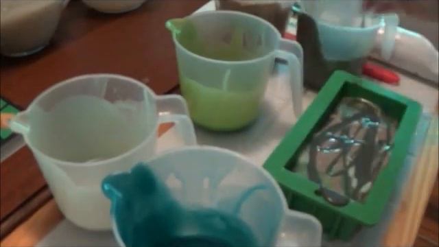 GREEN TEA GINGER BAMBOO | CP SOAP MAKING & CUTTING | DROP SWIRL | FATTY'S SOAP CO.