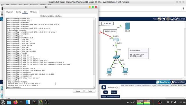 Lesson 30: IPSec over GRE Tunnel | Bangla смотреть онлайн