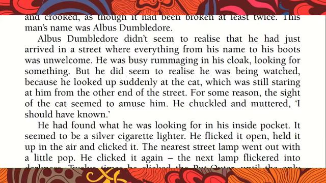 Harry Potter and the Philosopher’s Stone / Chapter 1 The Boy Who Lived смотреть онлайн