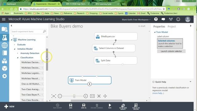 Azure ML Studio: Introduction to prediction using regression (see UPDATE in description) смотреть онлайн