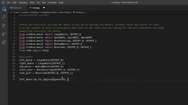 Coding the Motors of our EV3 Robot with Python (Episode 4 Part 1) смотреть онлайн