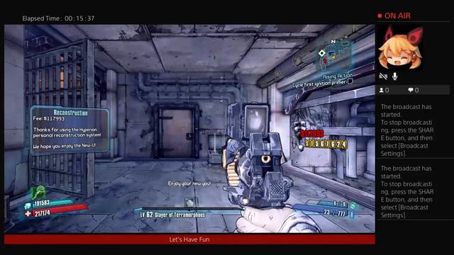 Borderlands Stream|PS4 смотреть онлайн