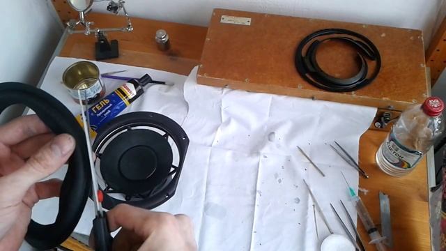 Wharfedale Diamond 9.5 (замена подвеса у динамика ) смотреть онлайн